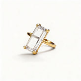 Emerald-Cut Statement Ring