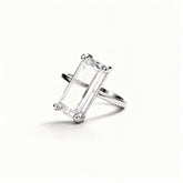 Emerald-Cut Statement Ring
