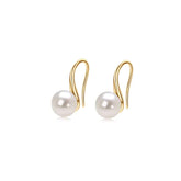 Elegant Drop Pearl Earrings