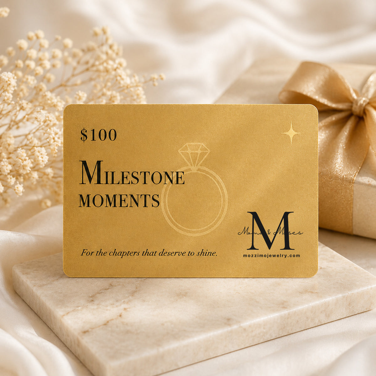 Mozzimo Gift Card — Milestone Moments