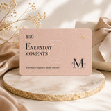 Mozzimo Gift Card — Everyday Moments