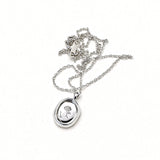Oval Medallion Pendant Necklace