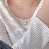 Oval Medallion Pendant Necklace