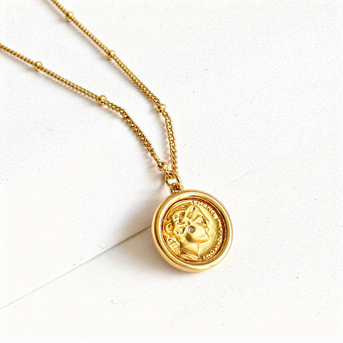 Minimalist Coin Necklace