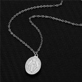 Classic Coin Pendant Necklace