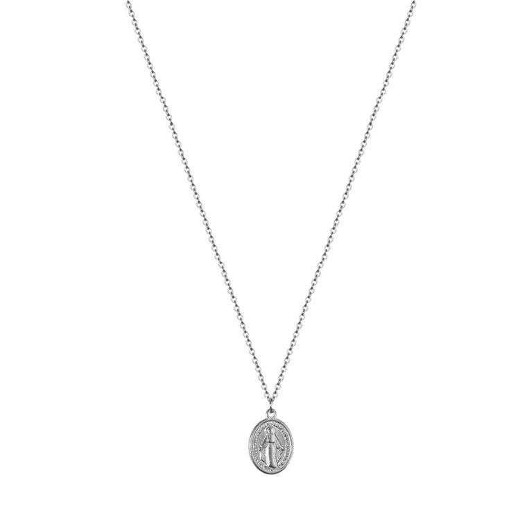 Classic Coin Pendant Necklace