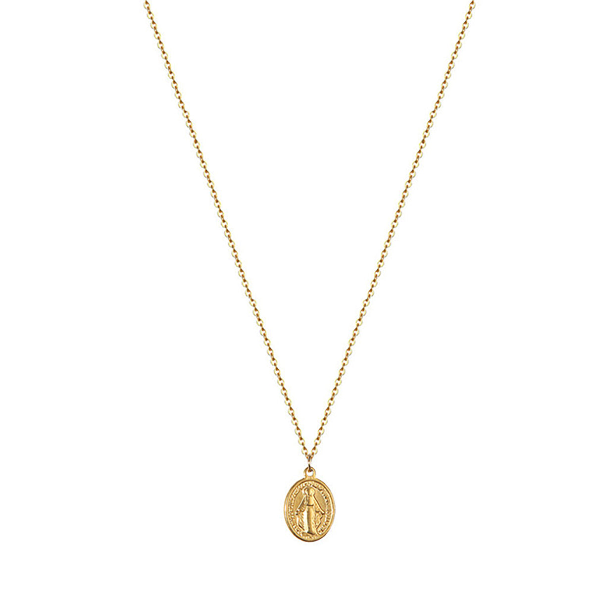 Classic Coin Pendant Necklace