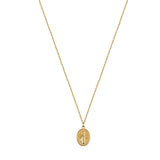 Classic Coin Pendant Necklace