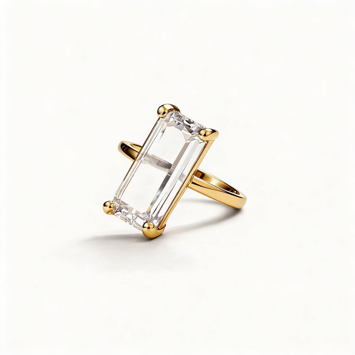 Emerald-Cut Statement Ring