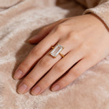 Emerald-Cut Statement Ring