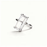 Emerald-Cut Statement Ring