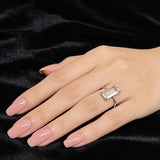 Emerald-Cut Statement Ring