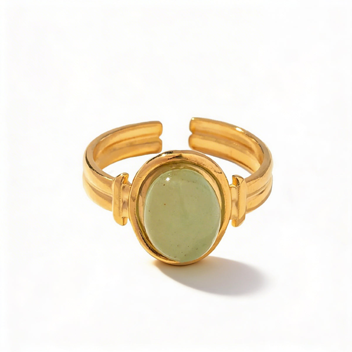 Vintage Oval Stone Ring