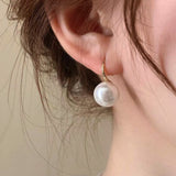 Elegant Drop Pearl Earrings