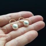 Elegant Drop Pearl Earrings